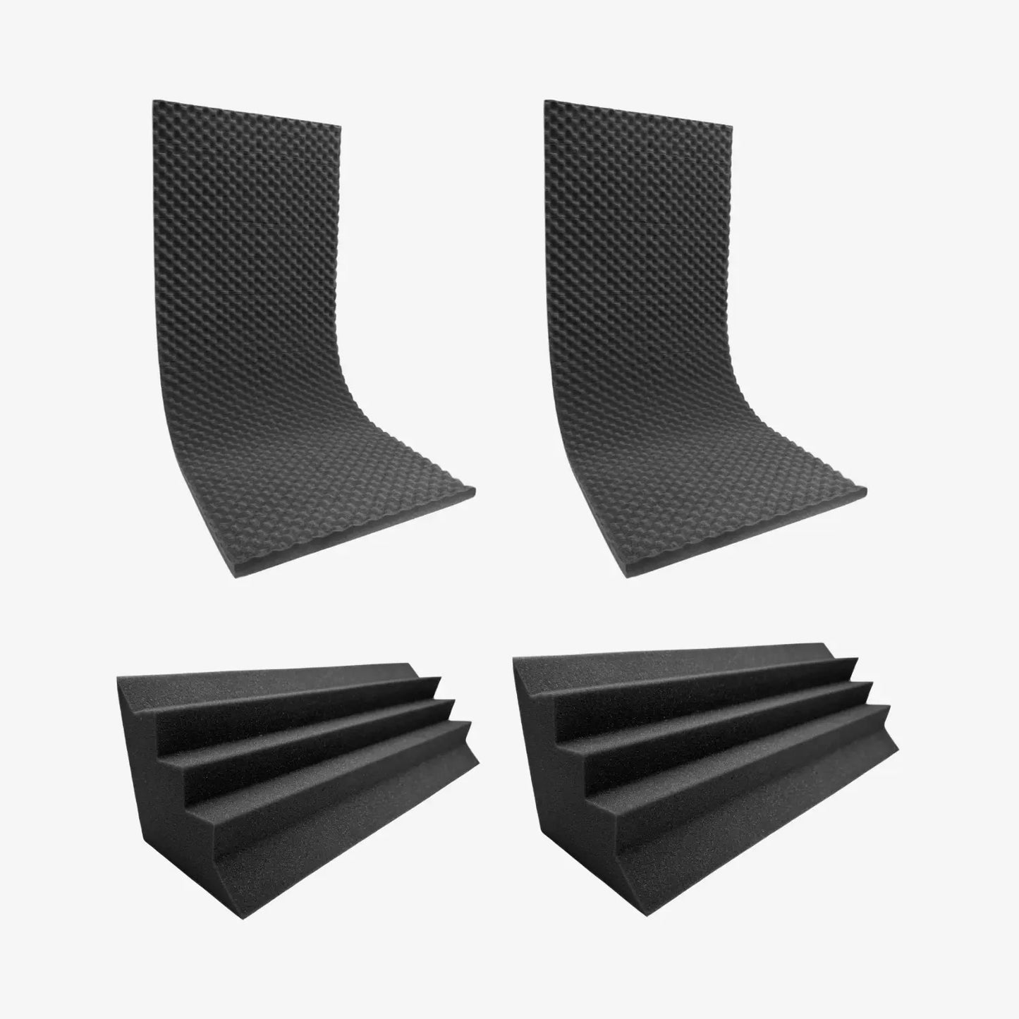 Pack Espuma Acústica + Trampas para Graves — Habitación 2x2m Nivel Principiante