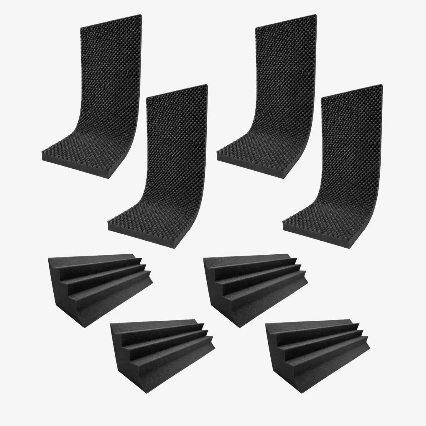 Pack Espuma Acústica + Trampas para Graves — Habitación 2x2m Nivel Avanzado