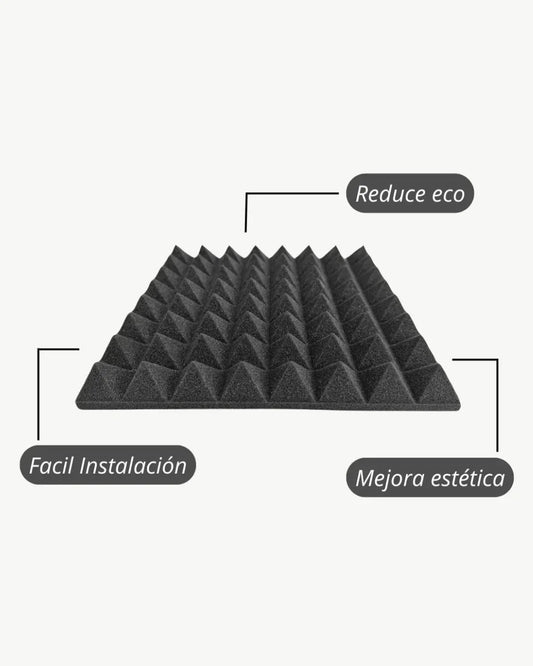 espuma acustica caracteristicas