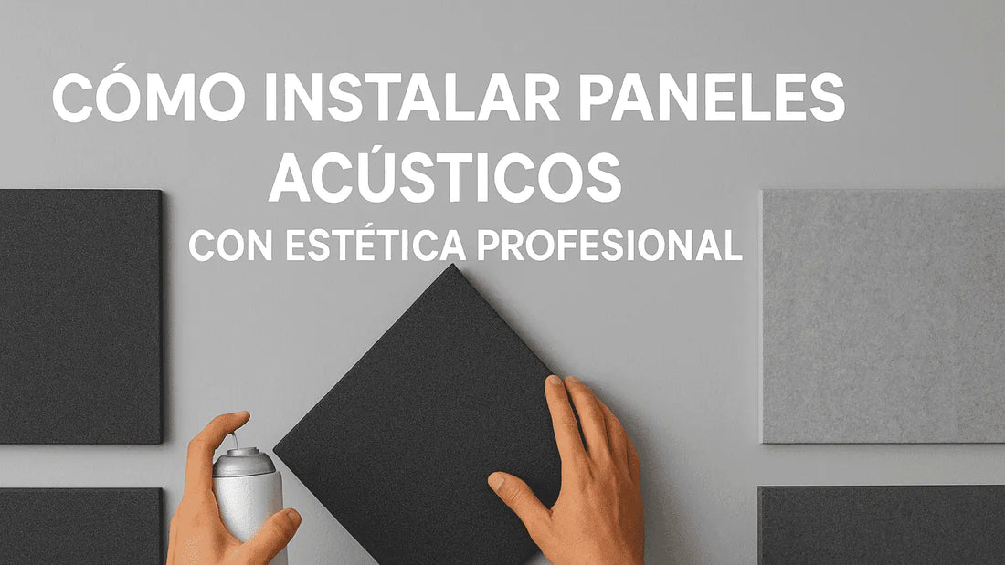 Cómo instalar paneles acústicos de forma eficiente: adhesivo, ubicación estratégica y trucos prácticos