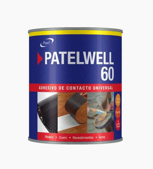 Patelwell 60 pegamento de contacto 1/4 galón