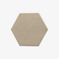 Panel hexagonal color beige