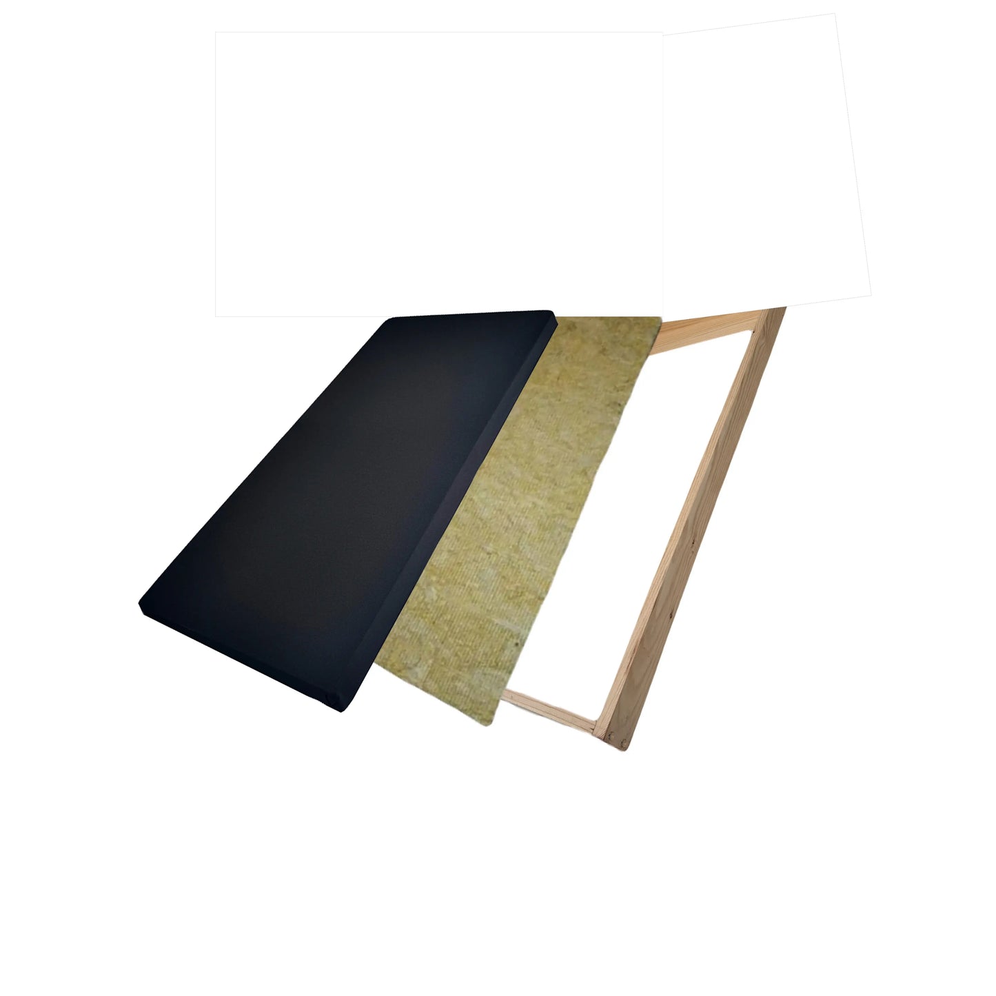 Panel acustico lana mineral 50mm