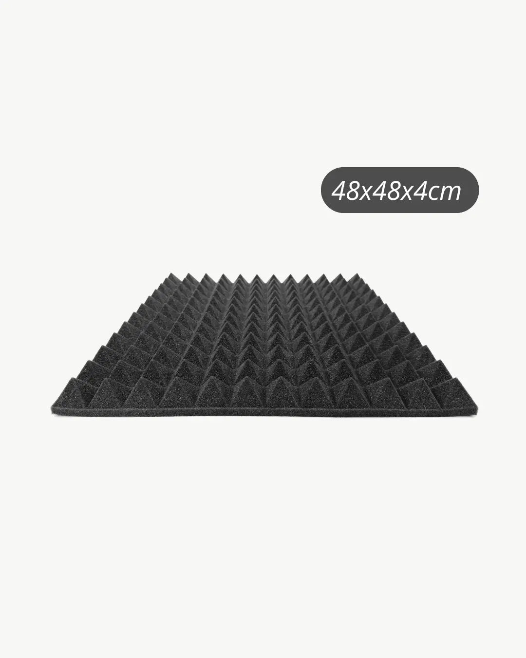 Espuma acústica premium 12un absorción