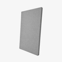 Panel lana mineral color gris